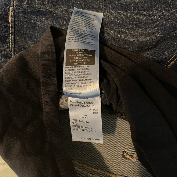 Signature Gold Levi Strauss skinny maternity jeans - Picture 4 of 5